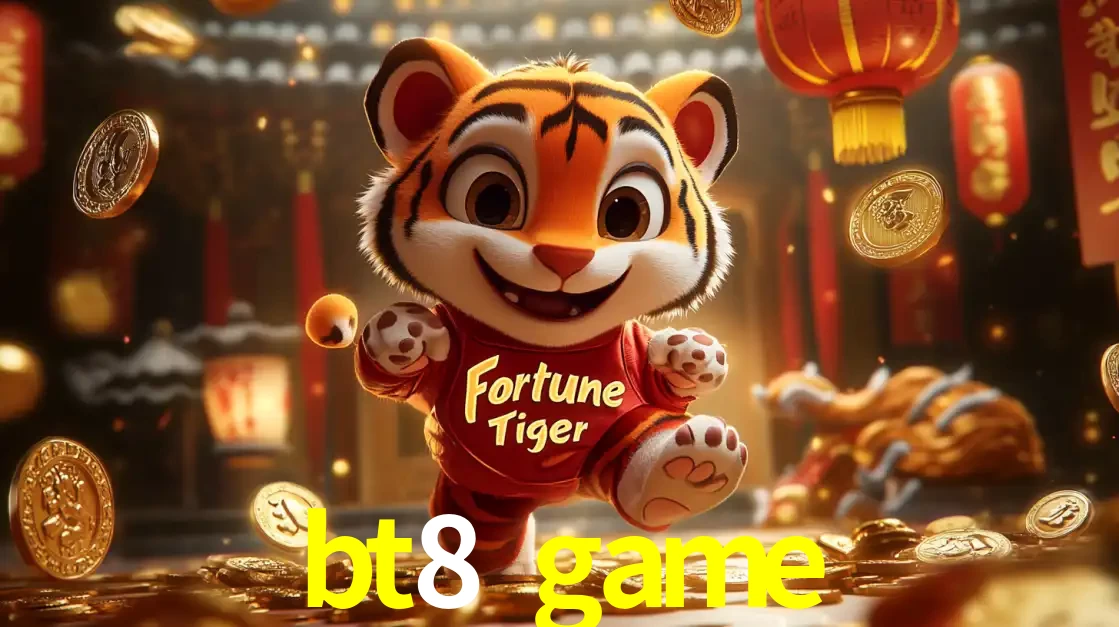 O alegre personagem do Fortune Tiger correndo sobre um caminho de moedas de ouro, simbolizando os grandes prêmios e a diversão do popular jogo de slot do bt8 game.